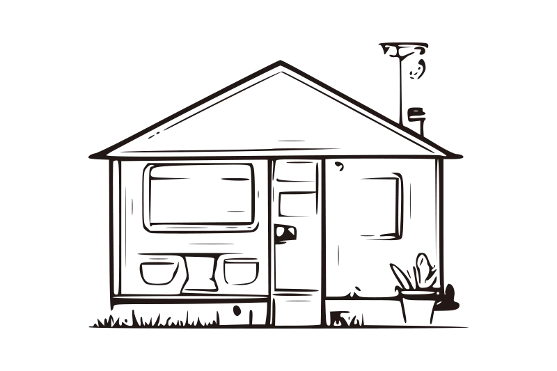住居型トレーラーハウス