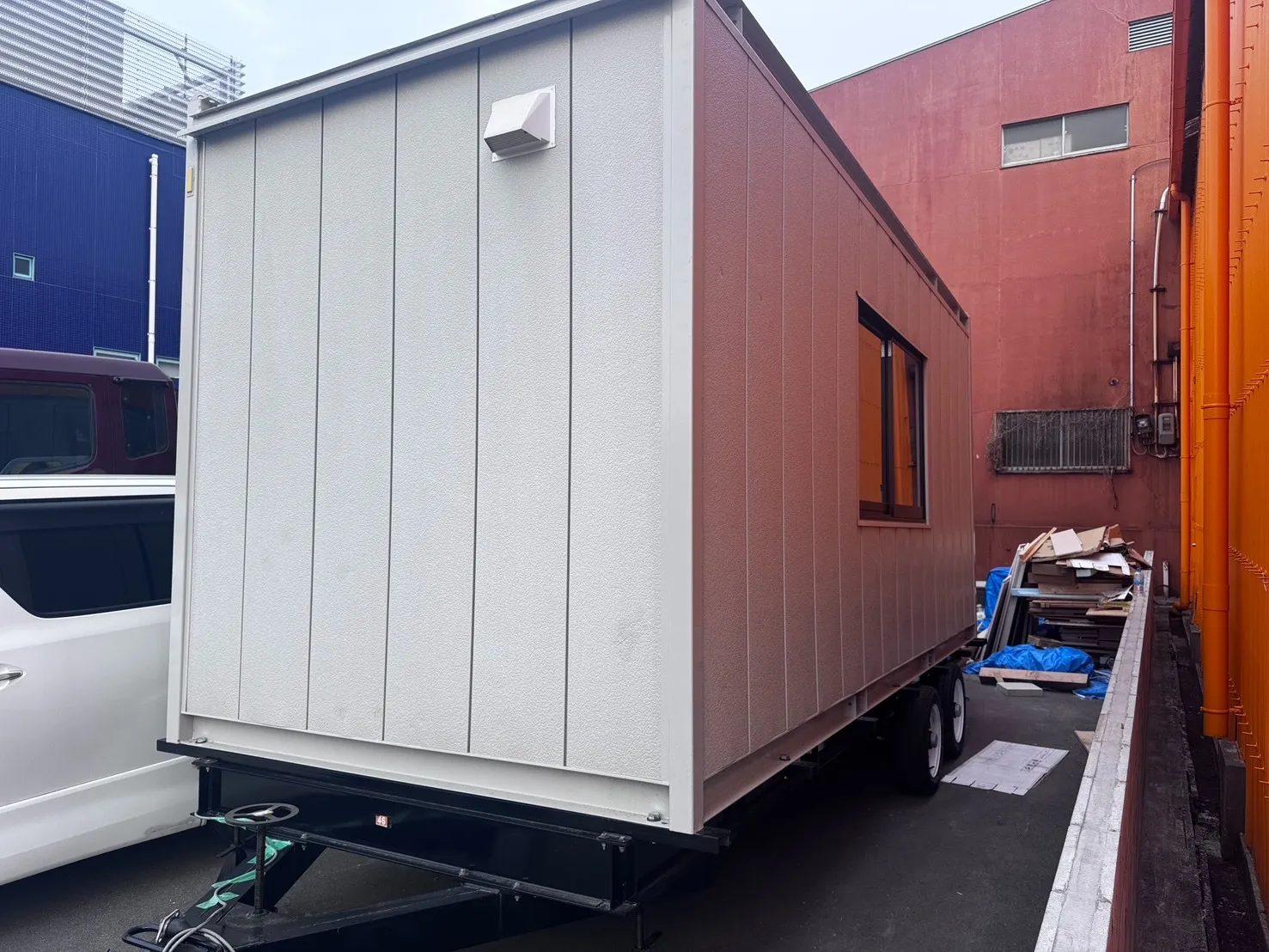 現場事務所用トレーラーハウス🏗️